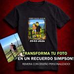 Remera Simpsons Personalizada