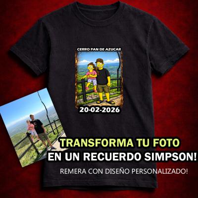 Remera Simpsons Personalizada